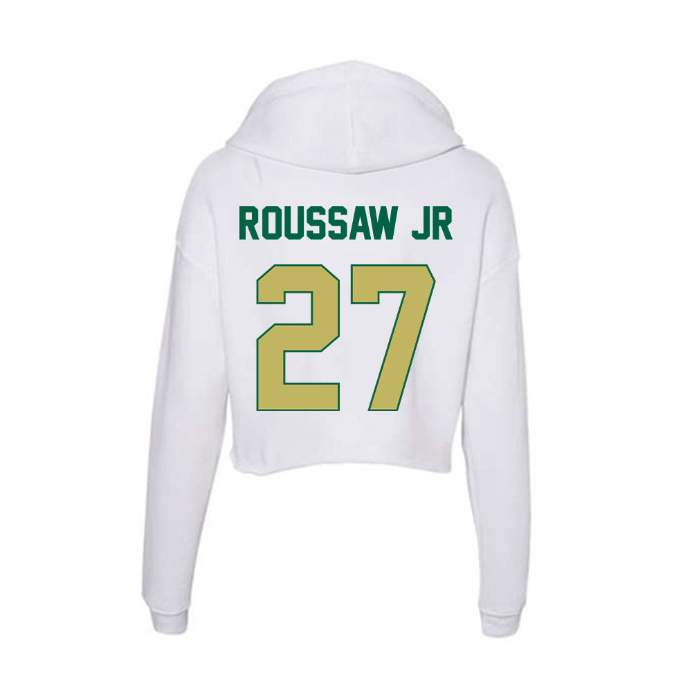 UAB - NCAA Football : Everett Roussaw Jr - Women's Crop Fleece Hoodie-1