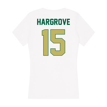 UAB - NCAA Men's Basketball : Marquis Hargrove - Women's V-Neck T-Shirt-1