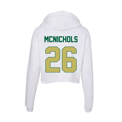 UAB - NCAA Football : Tylan McNichols - Women's Crop Fleece Hoodie-1