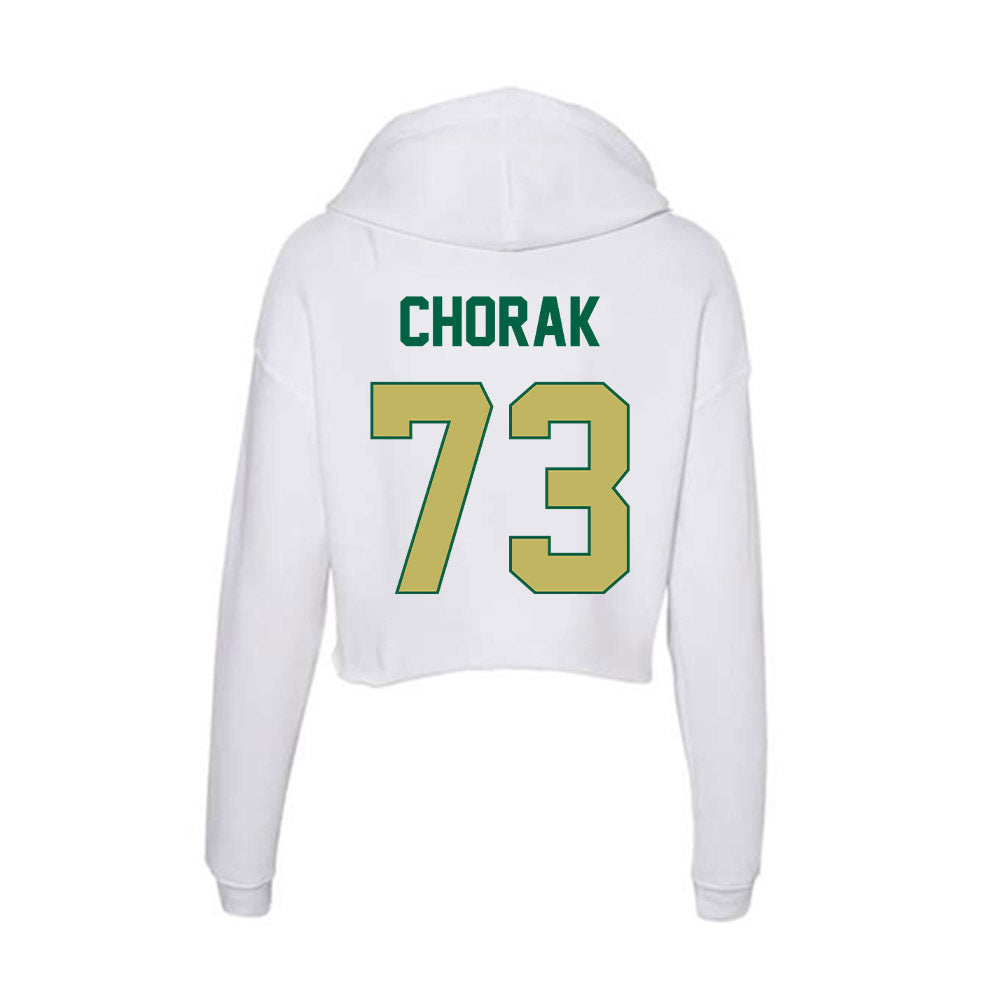 UAB - NCAA Football : Mason Chorak - Women's Crop Fleece Hoodie-1