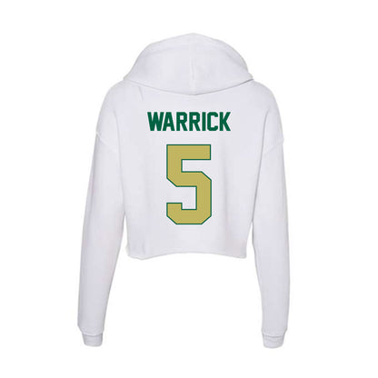 UAB - NCAA Baseball : Isaac Warrick - Women's Crop Fleece Hoodie-1