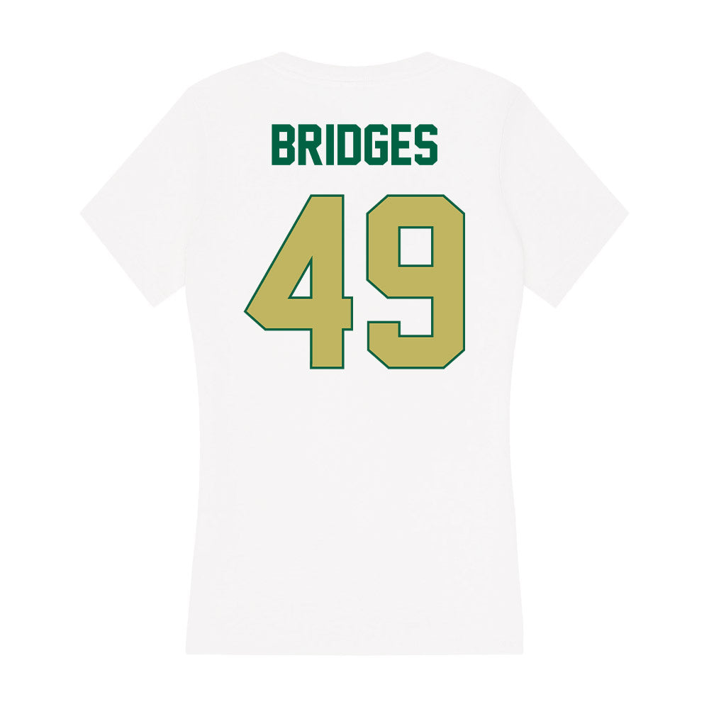 UAB - NCAA Football : Jacoby Bridges - Women's V-Neck T-Shirt-1