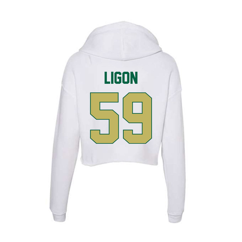 UAB - NCAA Football : Jaden Ligon - Women's Crop Fleece Hoodie-1