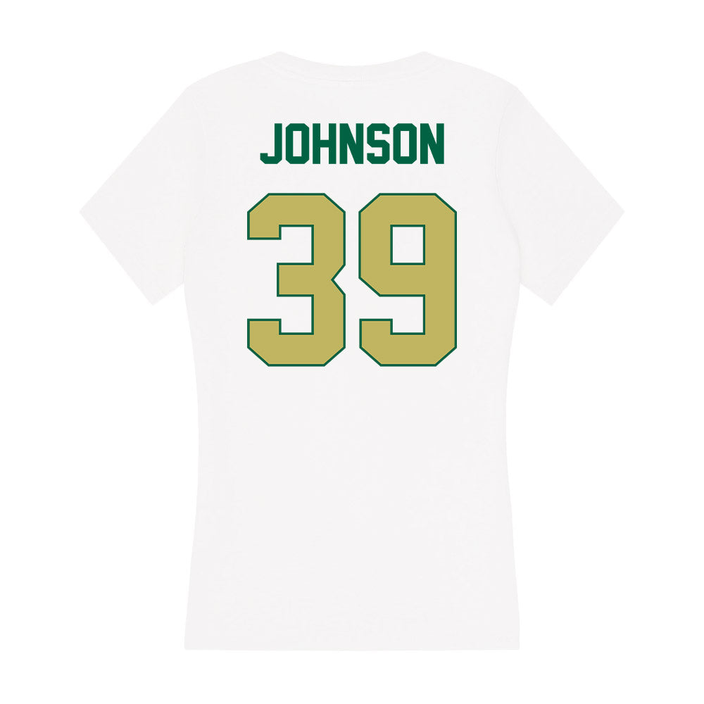 UAB - NCAA Football : Nacari Johnson - Women's V-Neck T-Shirt-1