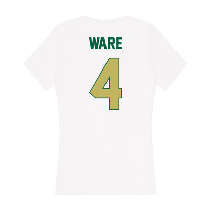 UAB - NCAA Women's Basketball : Desiree Ware - Women's V-Neck T-Shirt-1