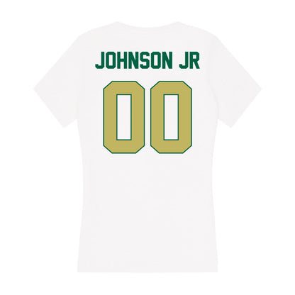 UAB - NCAA Men's Basketball : Efrem Johnson Jr - Women's V-Neck T-Shirt-1