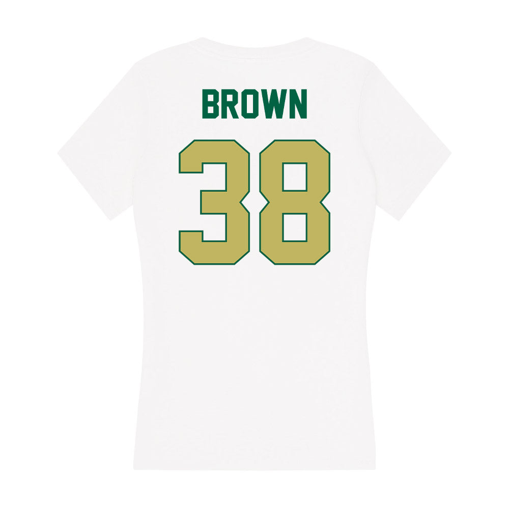 UAB - NCAA Football : Tyderick Brown - Women's V-Neck T-Shirt-1