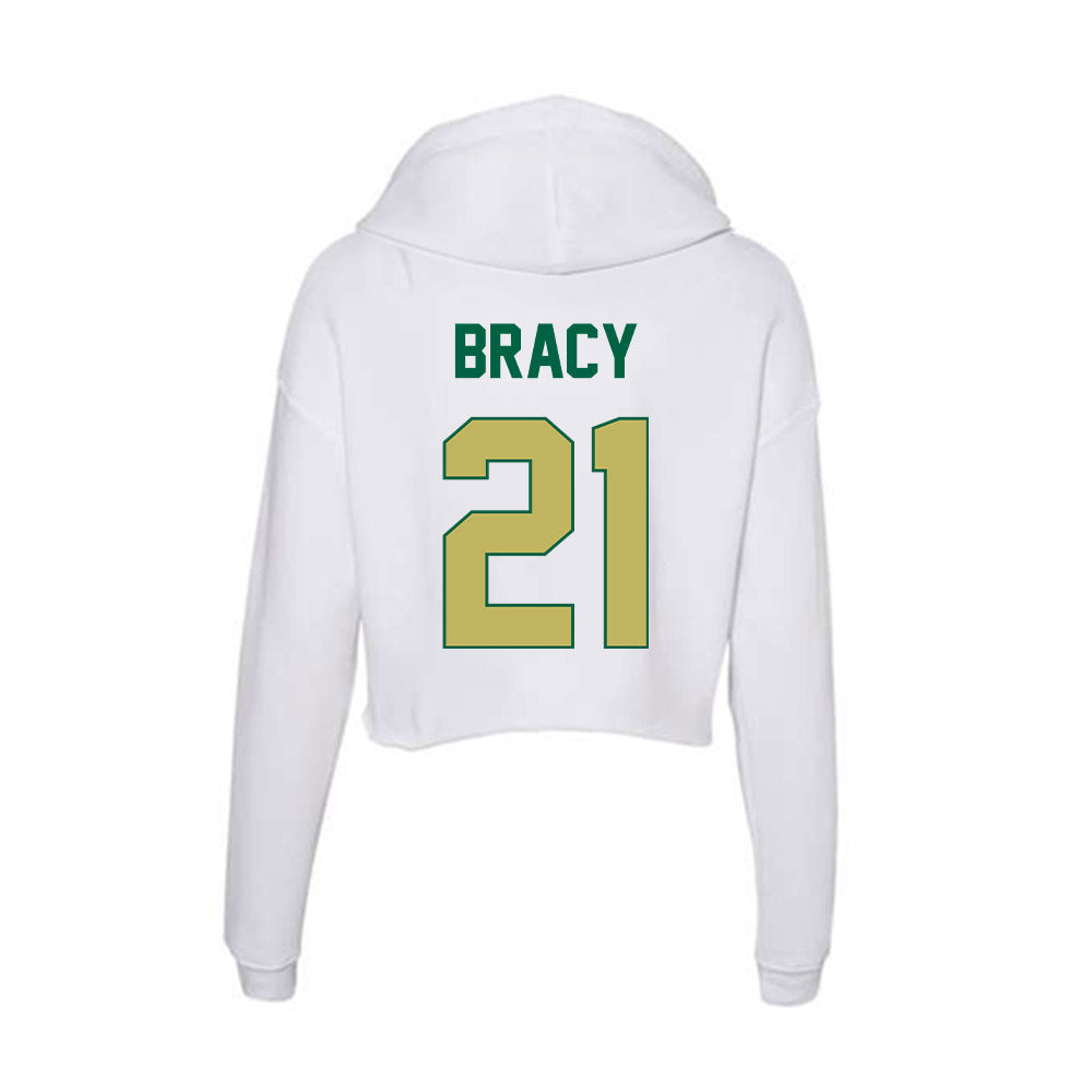 UAB - NCAA Football : Chris Bracy - Women's Crop Fleece Hoodie-1