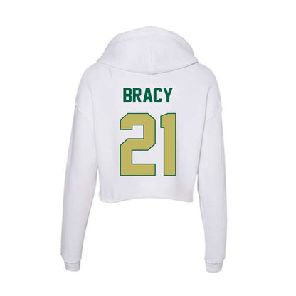 UAB - NCAA Football : Chris Bracy - Women's Crop Fleece Hoodie-1