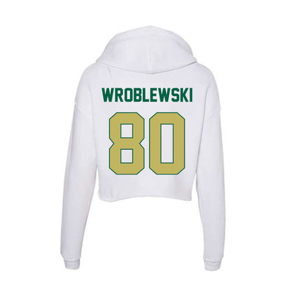 UAB - NCAA Football : Dylan Wroblewski - Women's Crop Fleece Hoodie-1