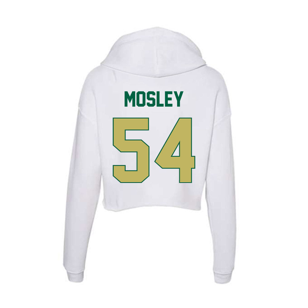 UAB - NCAA Football : Kyle Mosley - Women's Crop Fleece Hoodie-1