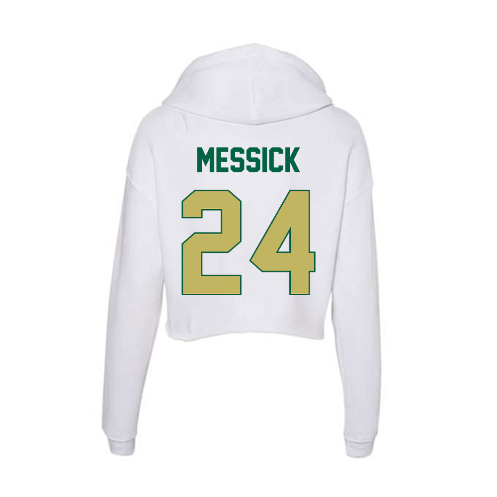 UAB - NCAA Football : Gage Messick - Women's Crop Fleece Hoodie-1