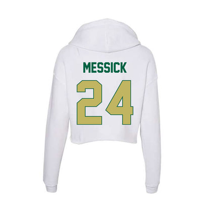 UAB - NCAA Football : Gage Messick - Women's Crop Fleece Hoodie-1