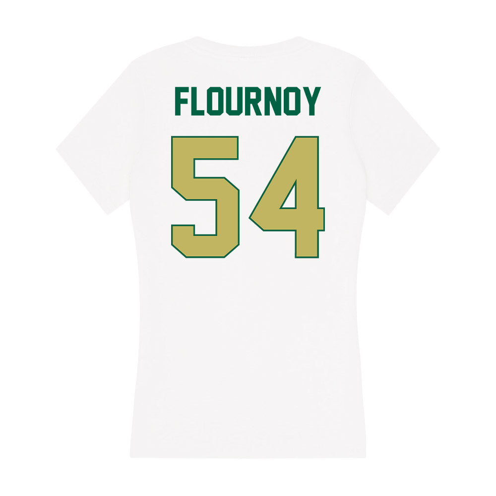 UAB - NCAA Football : Zaire Flournoy - Women's V-Neck T-Shirt-1