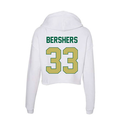 UAB - NCAA Women's Basketball : Sara Bershers - Women's Crop Fleece Hoodie-1