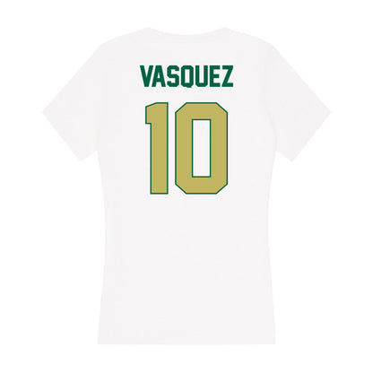 UAB - NCAA Men's Basketball : Alejandro Vasquez - Women's V-Neck T-Shirt-1