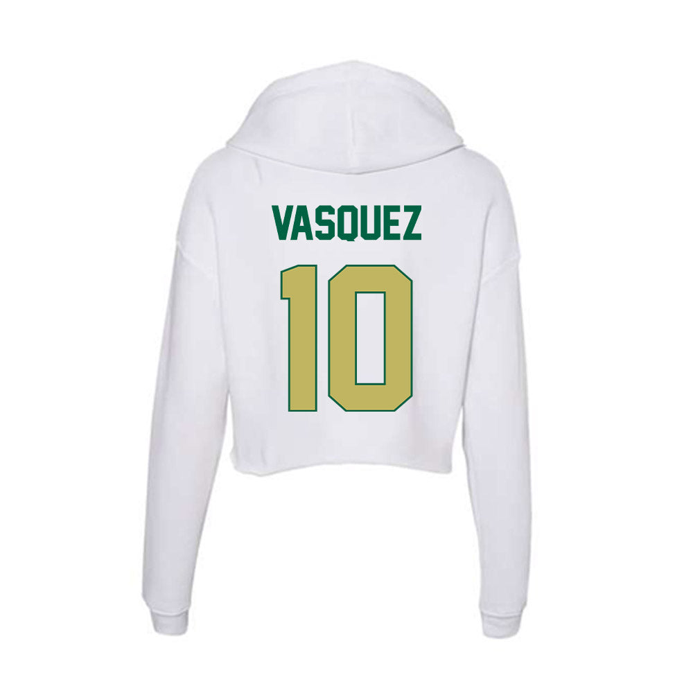 UAB - NCAA Men's Basketball : Alejandro Vasquez - Women's Crop Fleece Hoodie-1