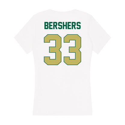 UAB - NCAA Women's Basketball : Sara Bershers - Women's V-Neck T-Shirt-1