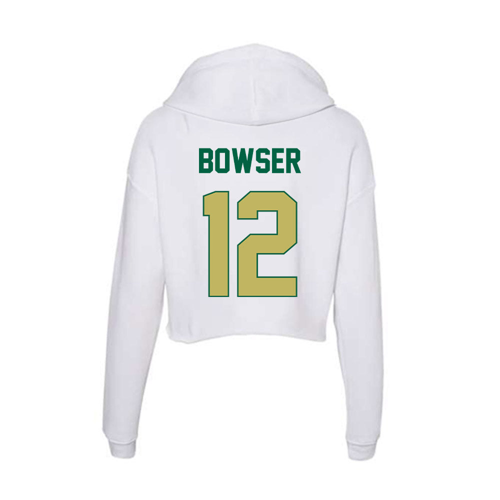 UAB - NCAA Women's Volleyball : Delaney Bowser - Women's Crop Fleece Hoodie-1