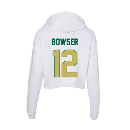 UAB - NCAA Women's Volleyball : Delaney Bowser - Women's Crop Fleece Hoodie-1