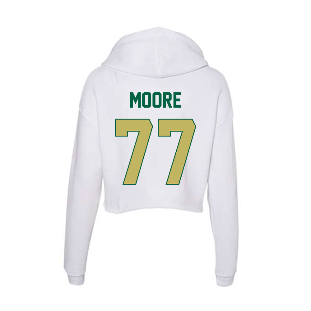 UAB - NCAA Football : Logan Moore - Women's Crop Fleece Hoodie-1