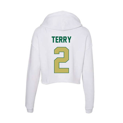 UAB - NCAA Football : Yusuf Terry - Women's Crop Fleece Hoodie-1