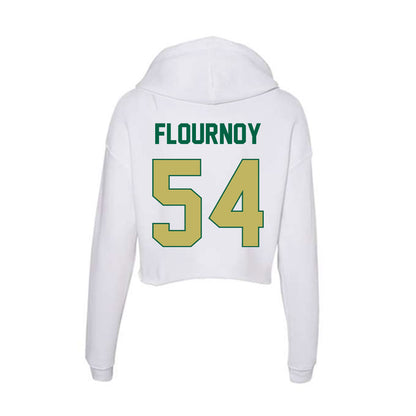 UAB - NCAA Football : Zaire Flournoy - Women's Crop Fleece Hoodie-1