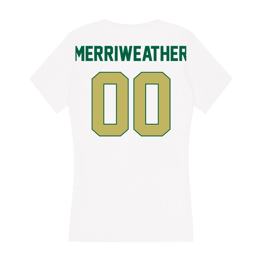 UAB - NCAA Football : Miquon Merriweather - Women's V-Neck T-Shirt-1