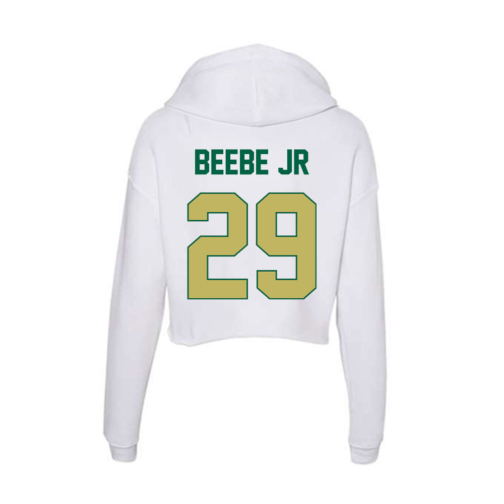 UAB - NCAA Football : Lee Beebe Jr - Women's Crop Fleece Hoodie-1