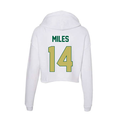 UAB - NCAA Football : Trey Miles - Women's Crop Fleece Hoodie-1