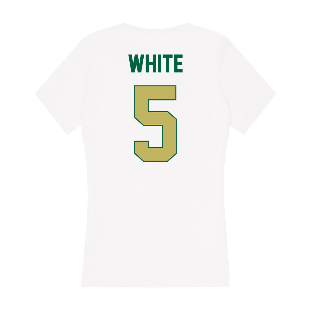 UAB - NCAA Men's Basketball : James White - Women's V-Neck T-Shirt-1