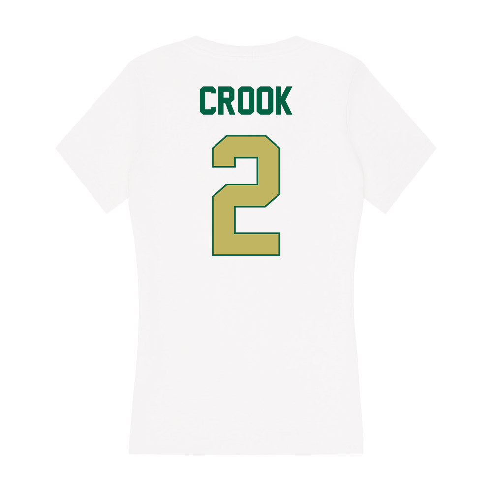 UAB - NCAA Women's Volleyball : Jorda Crook - Women's V-Neck T-Shirt-1