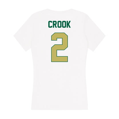 UAB - NCAA Women's Volleyball : Jorda Crook - Women's V-Neck T-Shirt-1