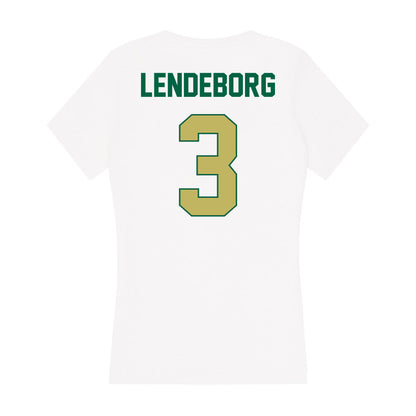 UAB - NCAA Men's Basketball : Yaxel Lendeborg - Women's V-Neck T-Shirt-1