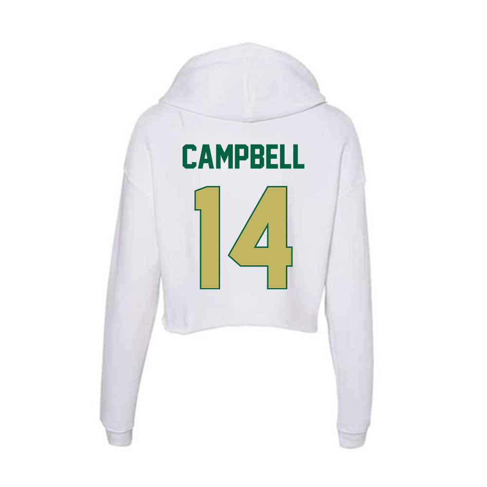 UAB - NCAA Football : Trace Campbell - Women's Crop Fleece Hoodie-1