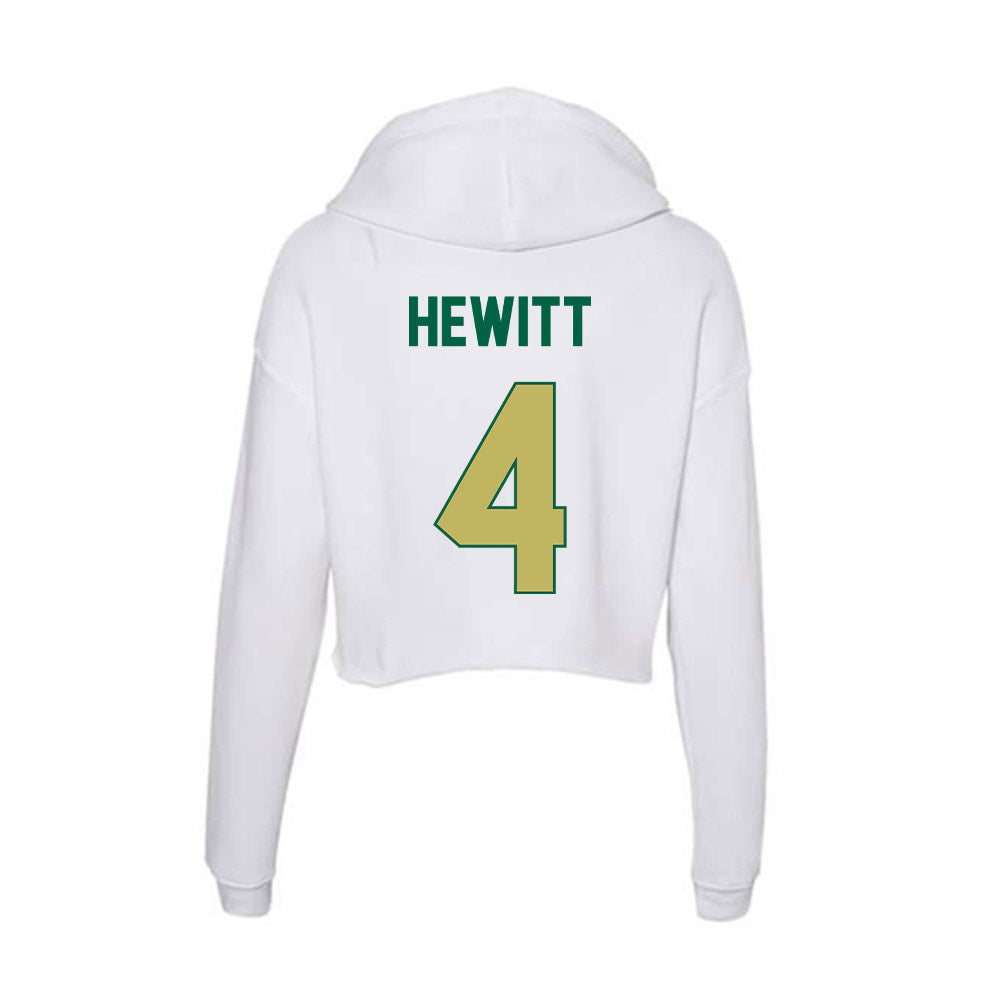 UAB - NCAA Women's Volleyball : Anna Hewitt - Women's Crop Fleece Hoodie-1