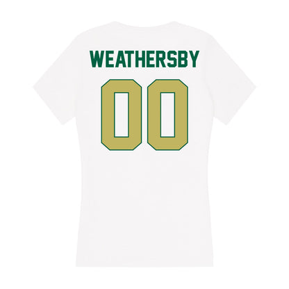 UAB - NCAA Women's Basketball : Jade Weathersby - Women's V-Neck T-Shirt-1