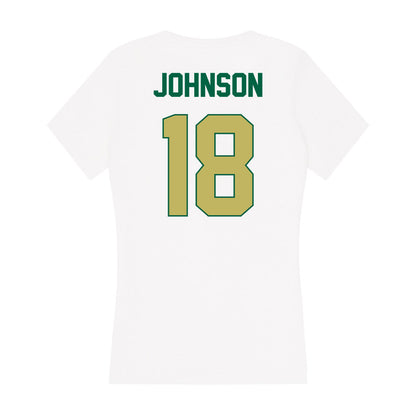 UAB - NCAA Football : Kendall Johnson - Women's V-Neck T-Shirt-1