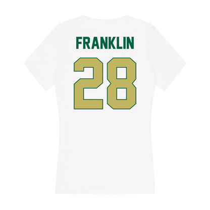 UAB - NCAA Football : Brandon Franklin - Women's V-Neck T-Shirt-1