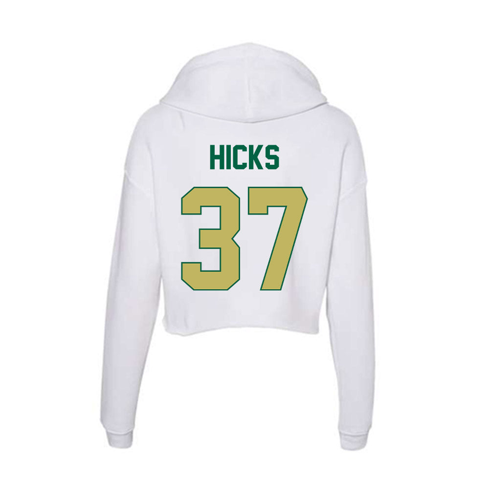 UAB - NCAA Baseball : Justin Hicks - Women's Crop Fleece Hoodie-1