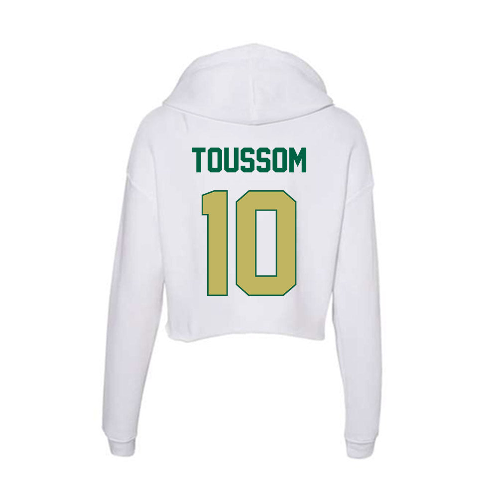 UAB - NCAA Football : Eddy Toussom - Women's Crop Fleece Hoodie-1