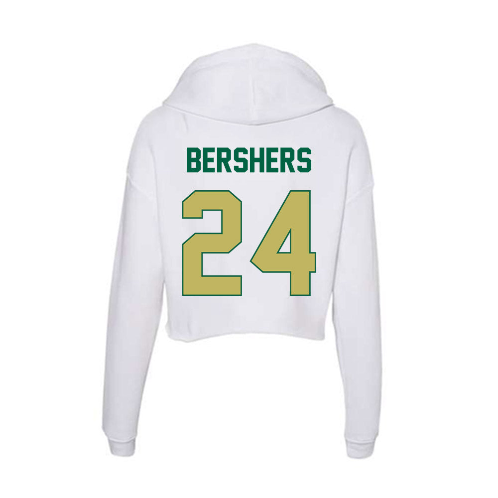 UAB - NCAA Women's Basketball : Tracey Bershers - Women's Crop Fleece Hoodie-1