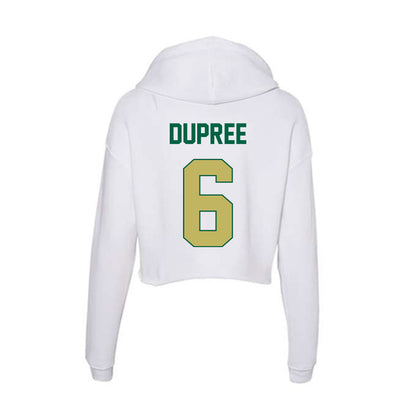 UAB - NCAA Softball : Auburn Dupree - Women's Crop Fleece Hoodie-1