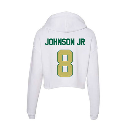 UAB - NCAA Men's Basketball : Efrem Johnson Jr - Women's Crop Fleece Hoodie-1