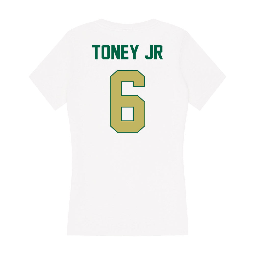 UAB - NCAA Men's Basketball : Tony Toney Jr - Women's V-Neck T-Shirt-1