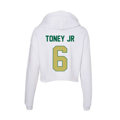 UAB - NCAA Men's Basketball : Tony Toney Jr - Women's Crop Fleece Hoodie-1