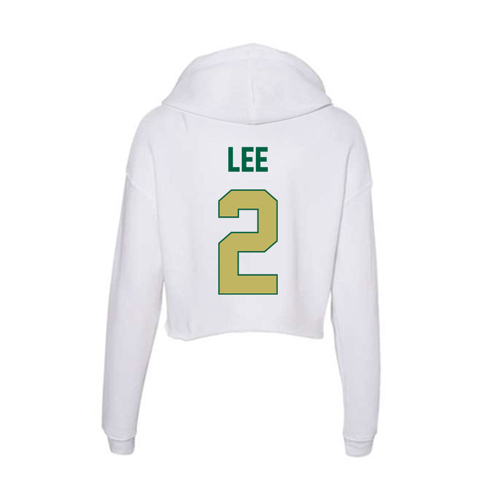 UAB - NCAA Football : Donald Lee - Women's Crop Fleece Hoodie-1