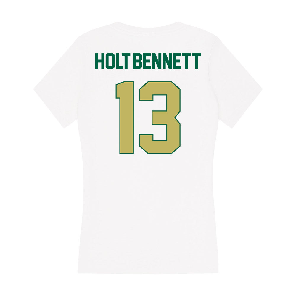 UAB - NCAA Football : Malachi Holt-Bennett - Women's V-Neck T-Shirt-1