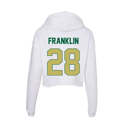 UAB - NCAA Football : Brandon Franklin - Women's Crop Fleece Hoodie-1