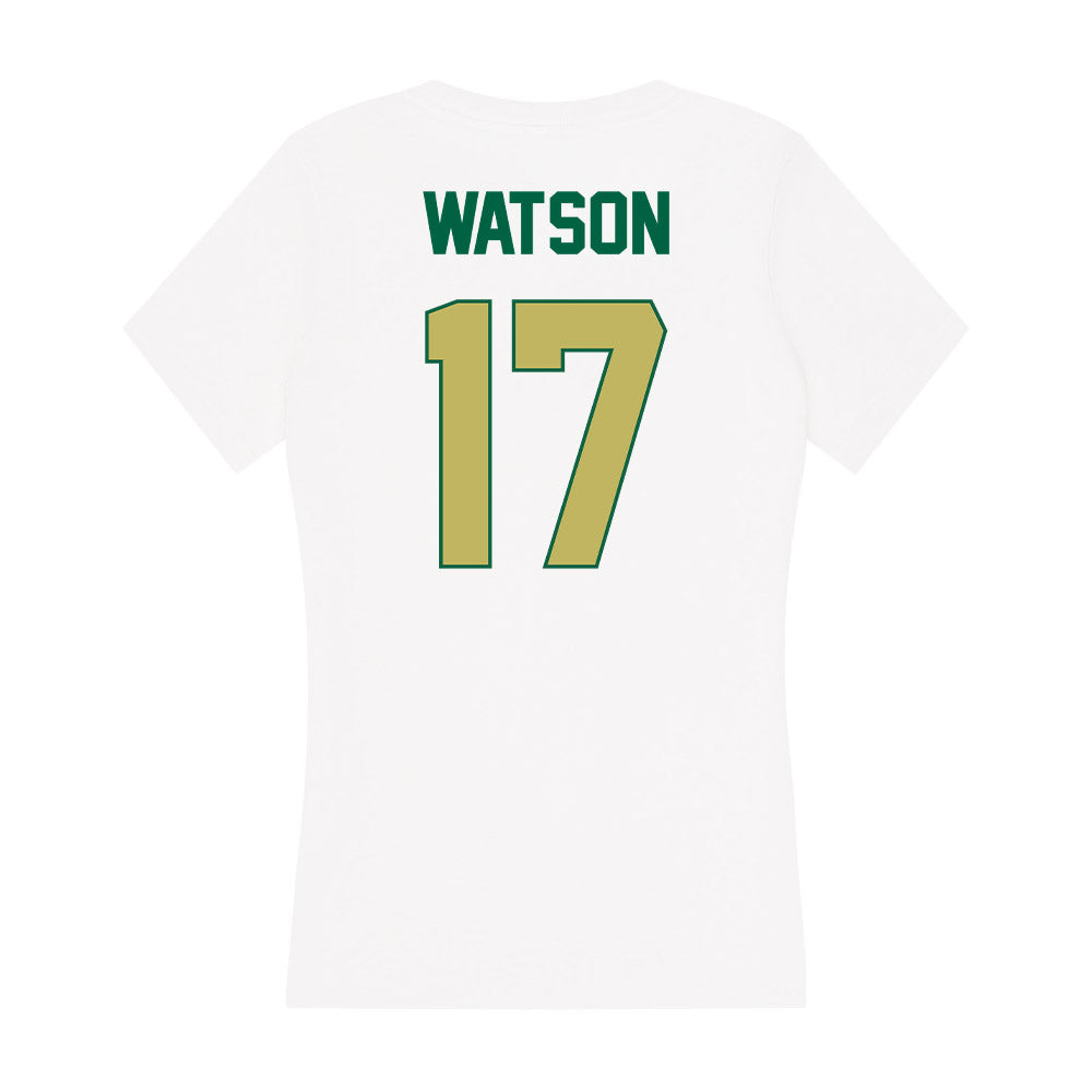 UAB - NCAA Football : Tariq Watson - Women's V-Neck T-Shirt-1